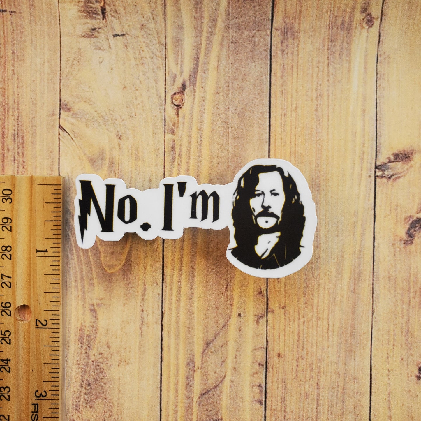 No. I'm Sirius Sticker