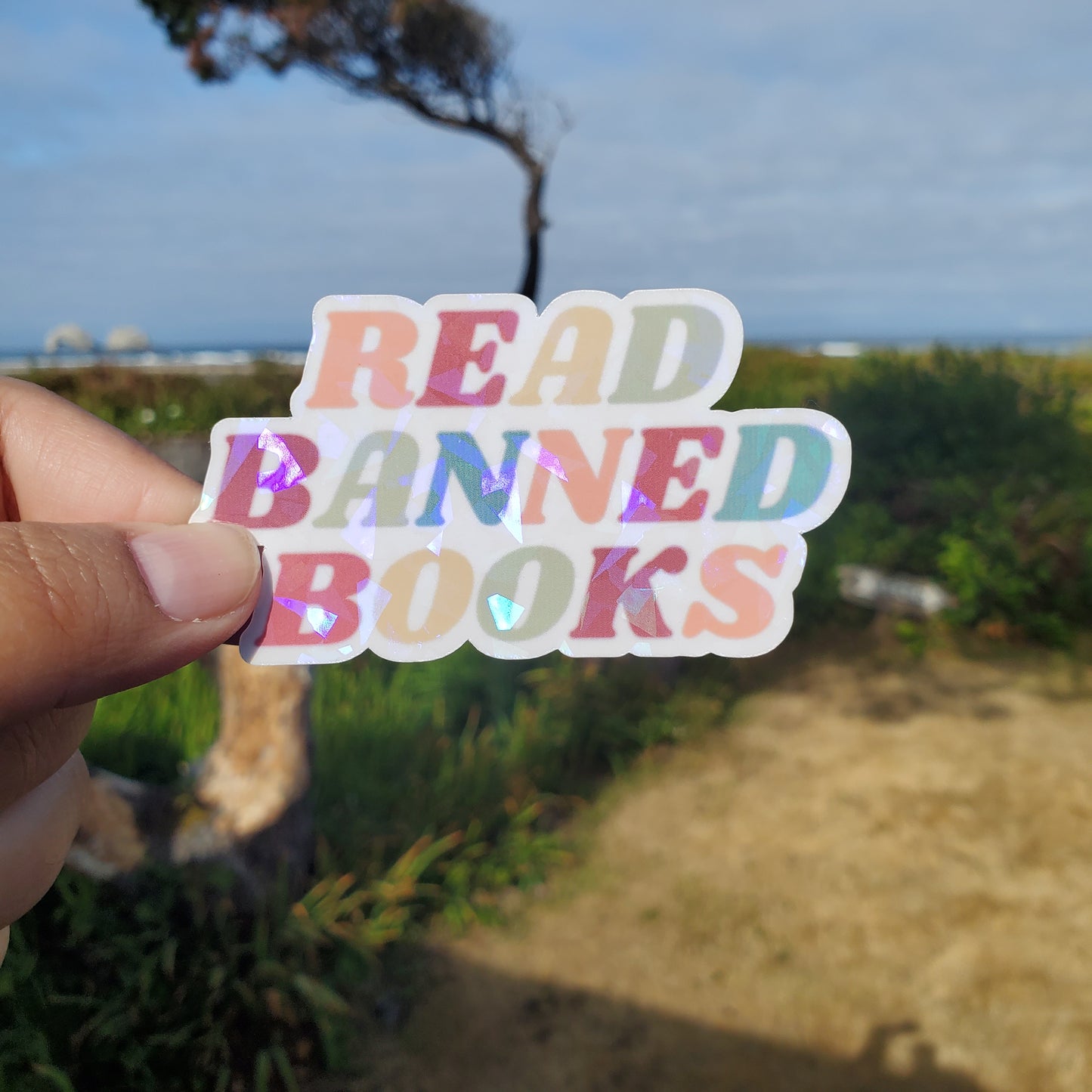 Read Banned Books Sticker