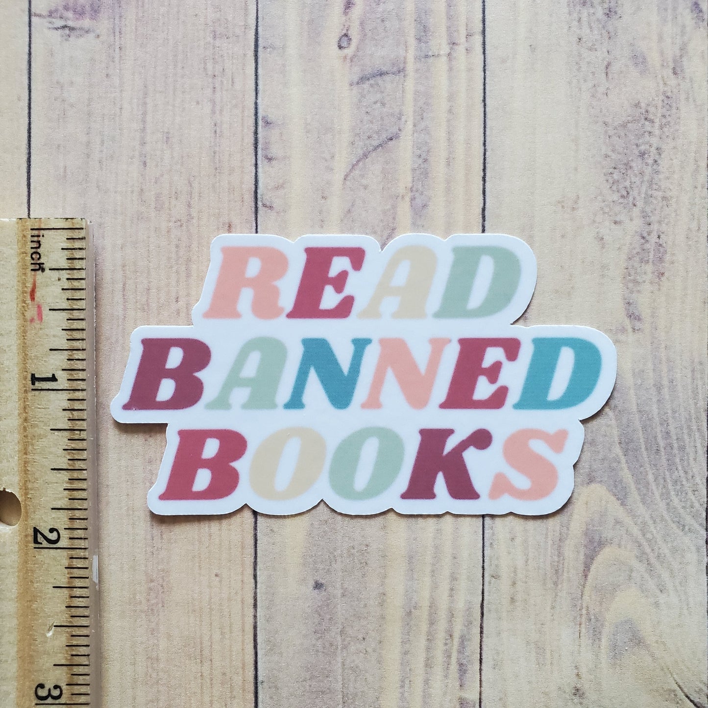 Read Banned Books Sticker