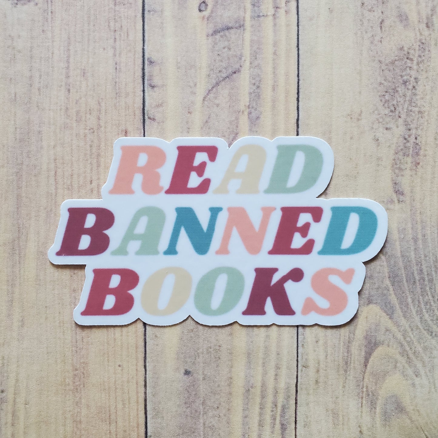 Read Banned Books Sticker