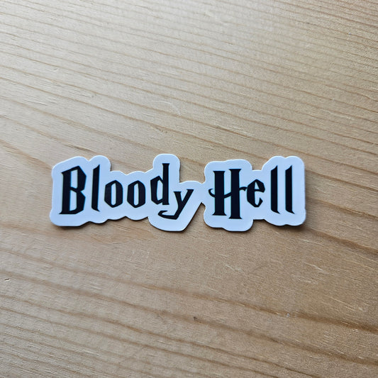 Bloody Hell Sticker