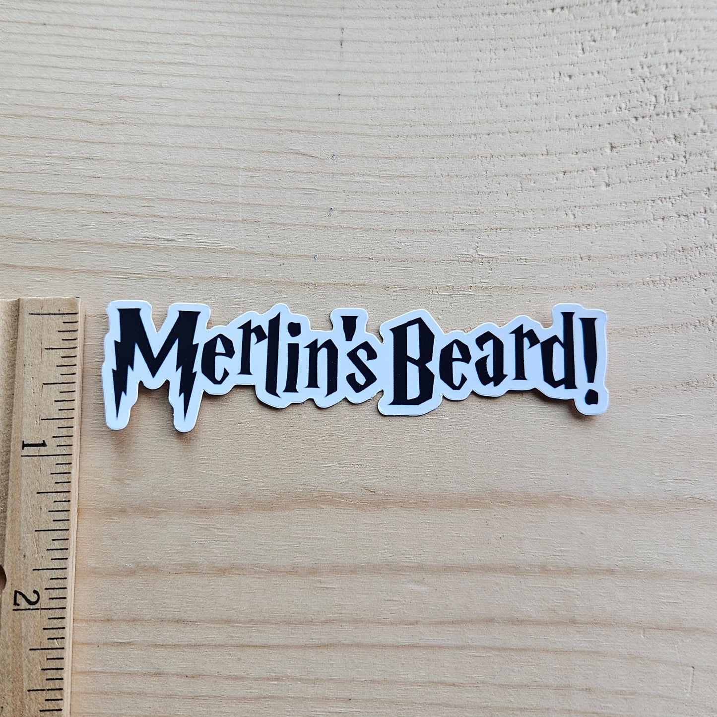 Merlin's Beard Sticker