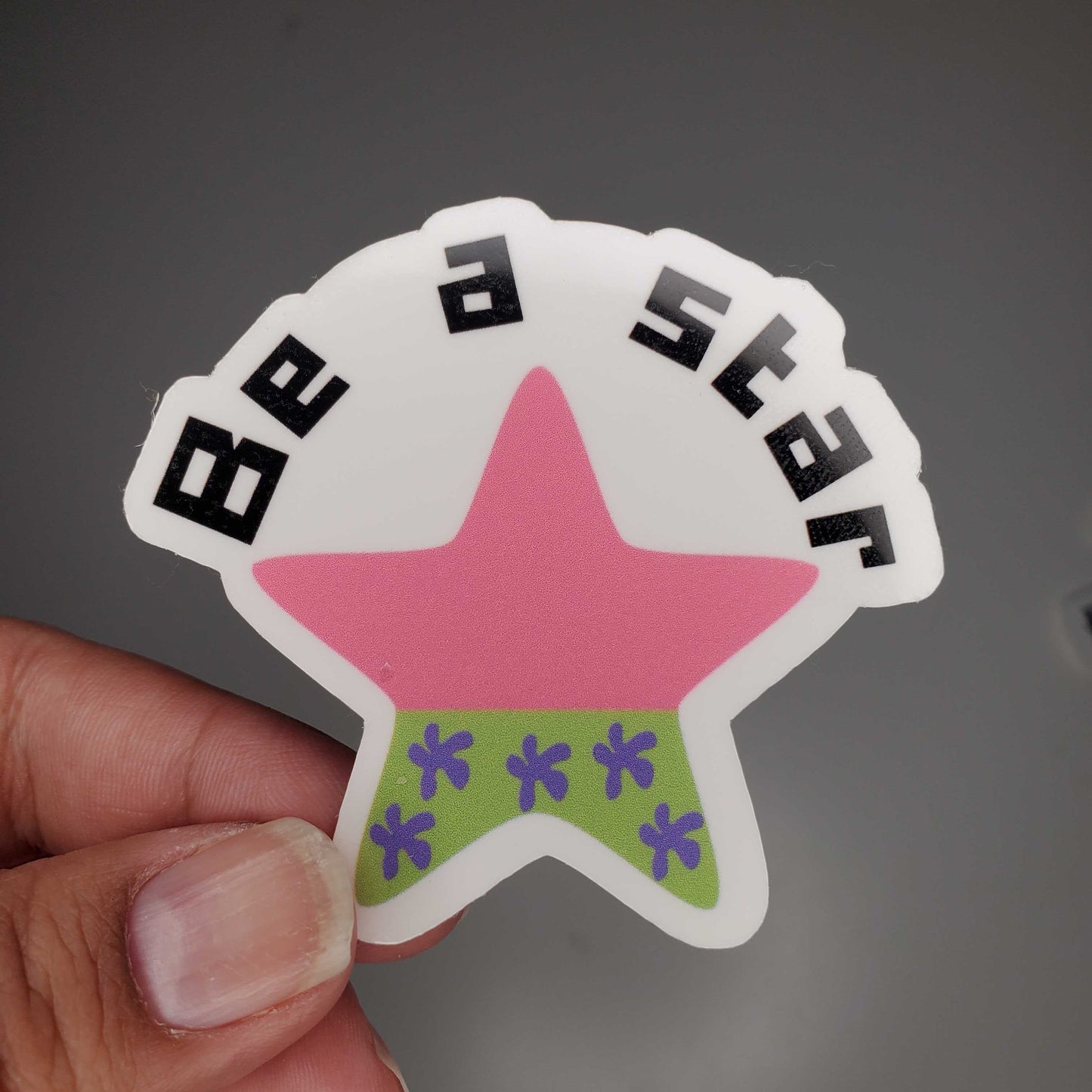 Be A Star, Patrick Inspired Sticker