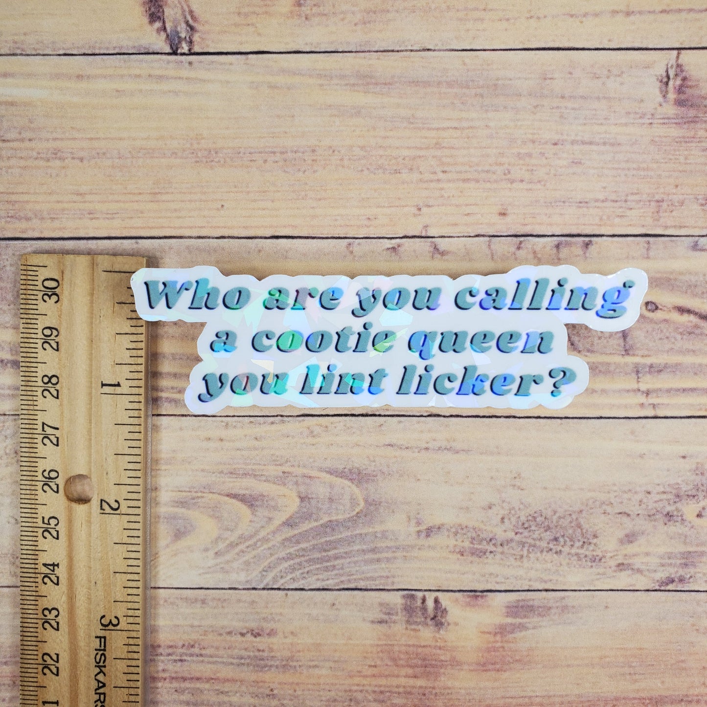 Cootie Queen, Lint Licker Sticker