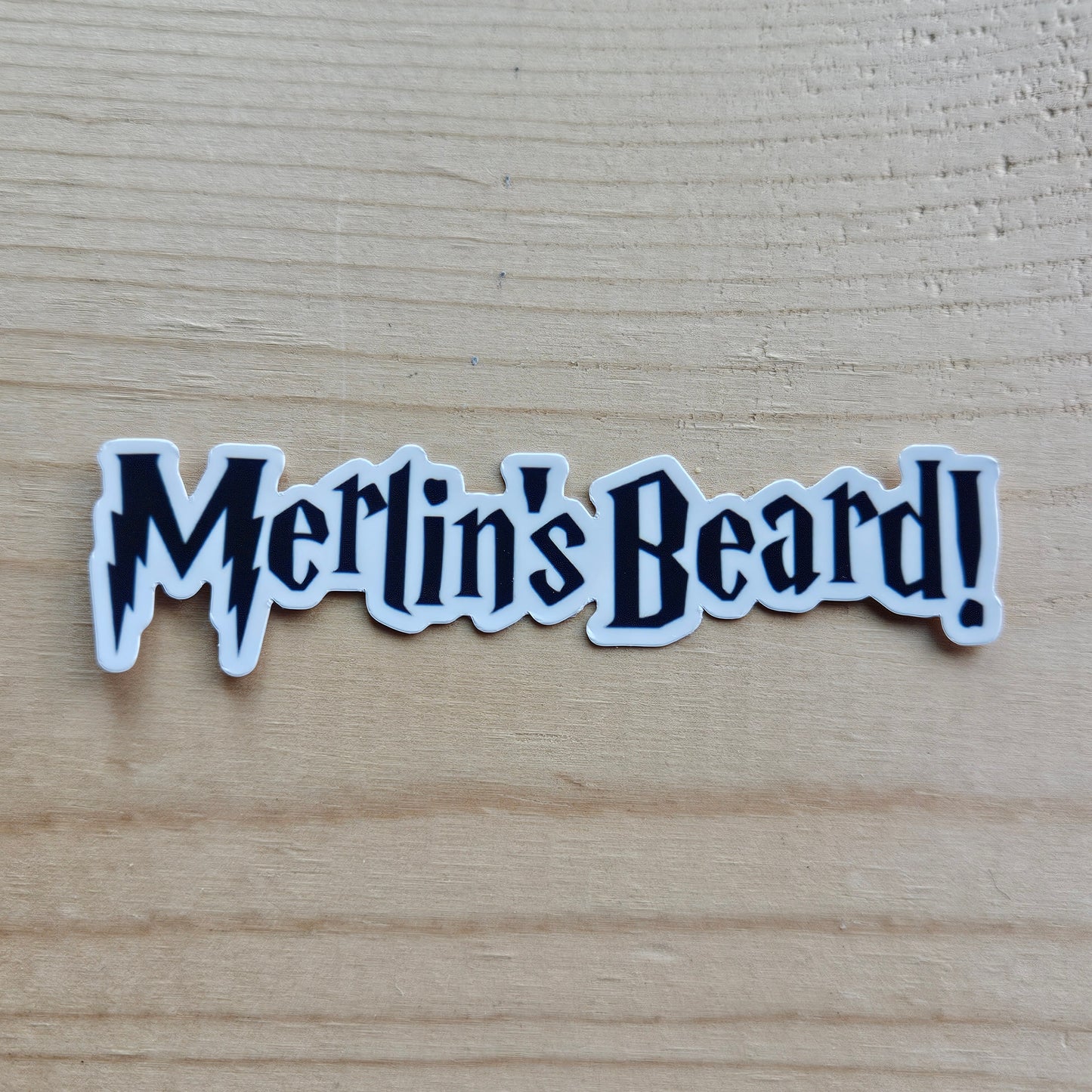 Merlin's Beard Sticker