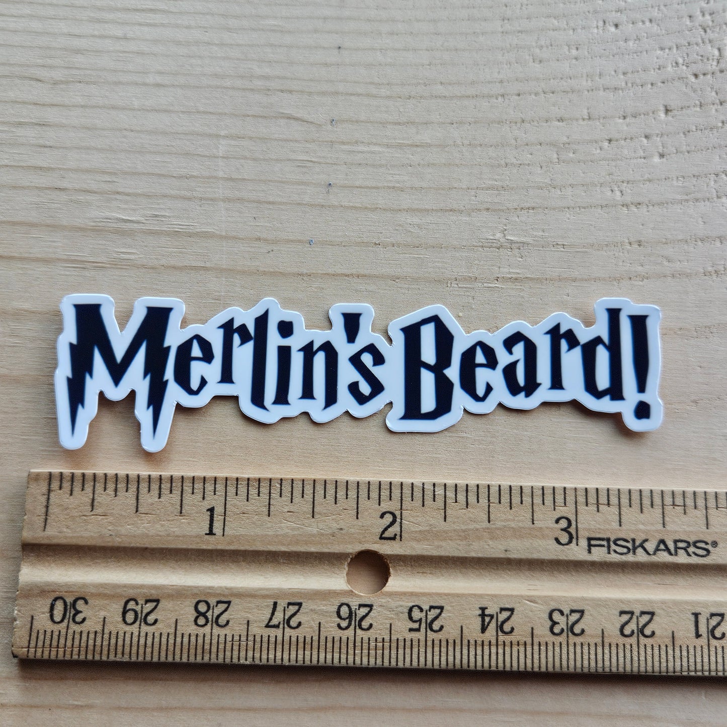 Merlin's Beard Sticker